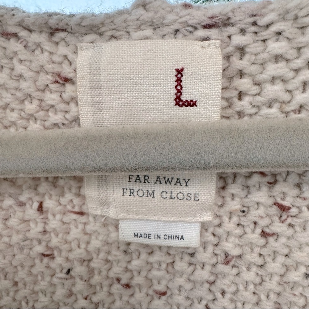 Anthropologie Far Away From Close - Cozy Hooded Short Sleeved Knit Sweater - Picture 7 of 9